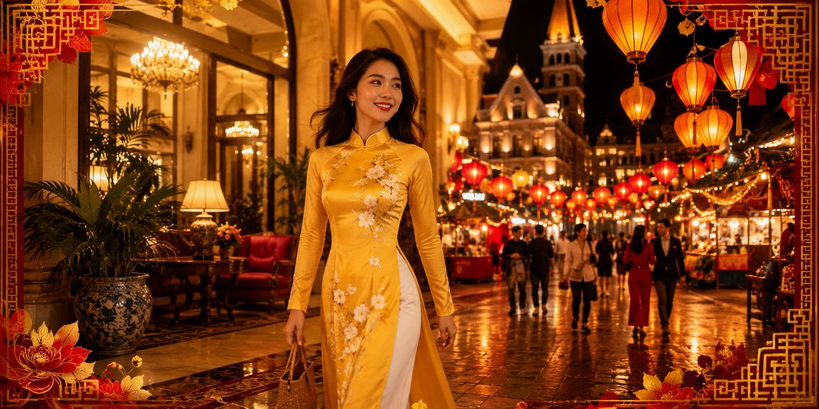 Người chơi VIP tại chợ đêm Đà Lạt kiểm tra voucher thưởng trên điện thoại