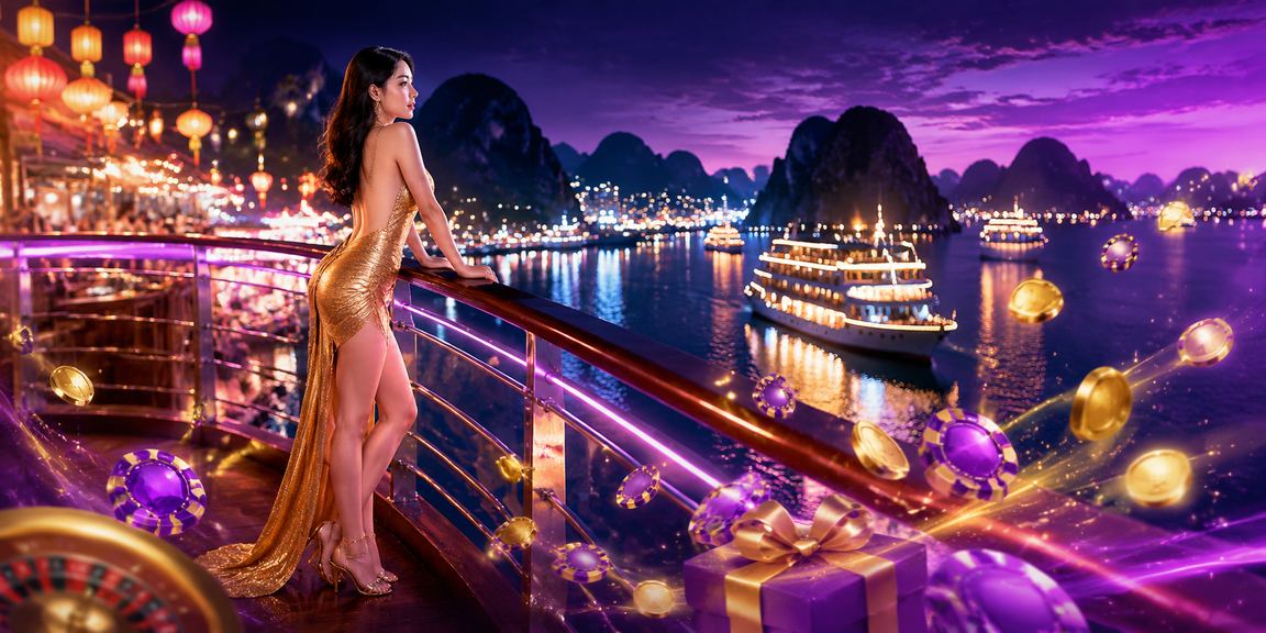 Người chơi cá cược tại chợ đêm Hạ Long