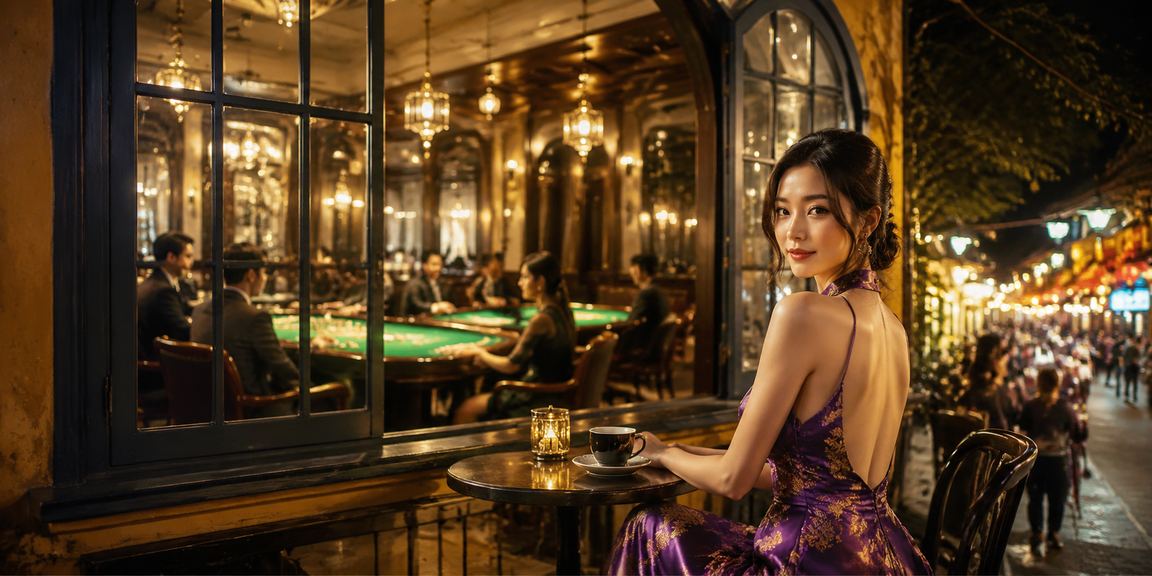 Không khí chơi bài và cá cược tại Phú Quốc bên tách cà phê buổi chiều